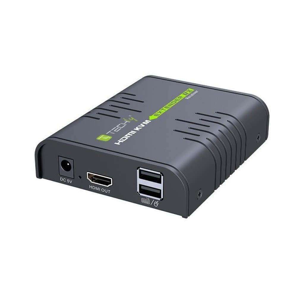 Kvm pojačivač TECHLY IDATA HDMI-KVM2 (odašiljač i prijemnik)-6