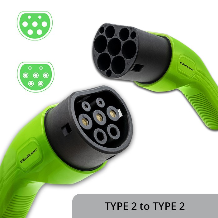 Kabel za punjenje automobila QOLTEC 52474 (Tip 2, 400V, 22kW, 32A, 5m)-10
