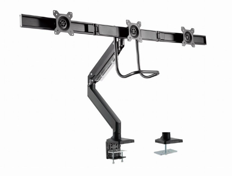 Podesiva ruka za monitor GEMBIRD MA-DA3-03 (tri monitora, 17”-27”, do 6 kg)-1