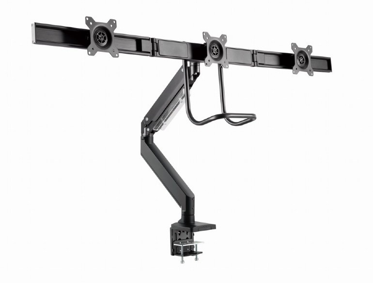 Podesiva ruka za monitor GEMBIRD MA-DA3-03 (tri monitora, 17”-27”, do 6 kg)-0