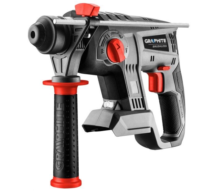 Akumulatorski rotacijski čekić GRAPHITE 58G027 Energy+ (18V, SDS Plus, bez baterije)-2