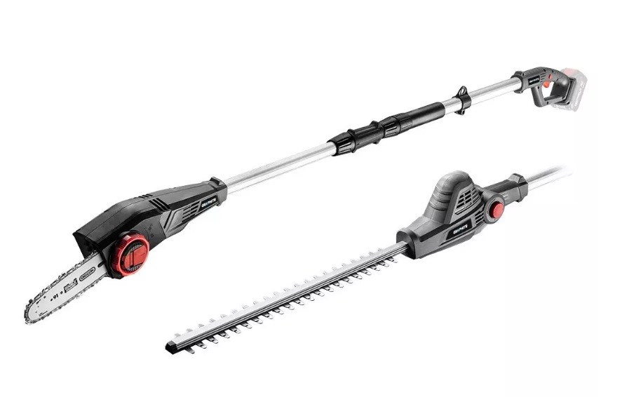 Bežični vrtni uređaj GRAPHITE Energy+ 18V (pila i škare za živicu, bez baterije)