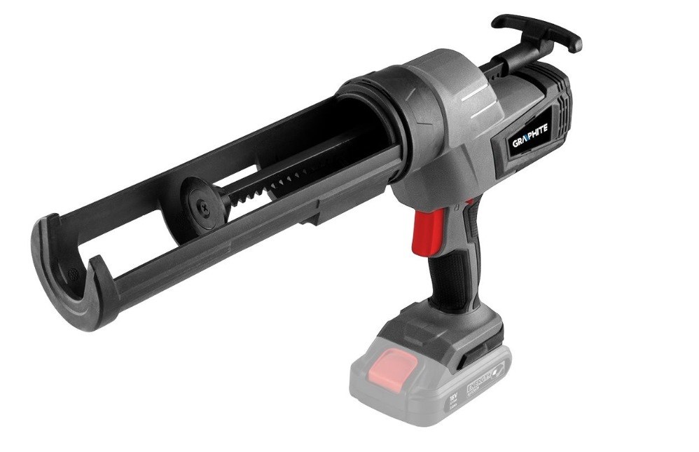 Akumulatorski pištolj za silikon i ljepilo GRAPHITE Energy+ 18V 58G041 (bez baterije, 4500 N, 310 ml)