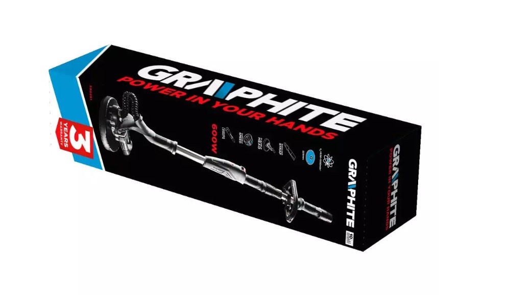 Brusilica za gips GRAPHITE 600W (disk 225mm, s torbom)-7
