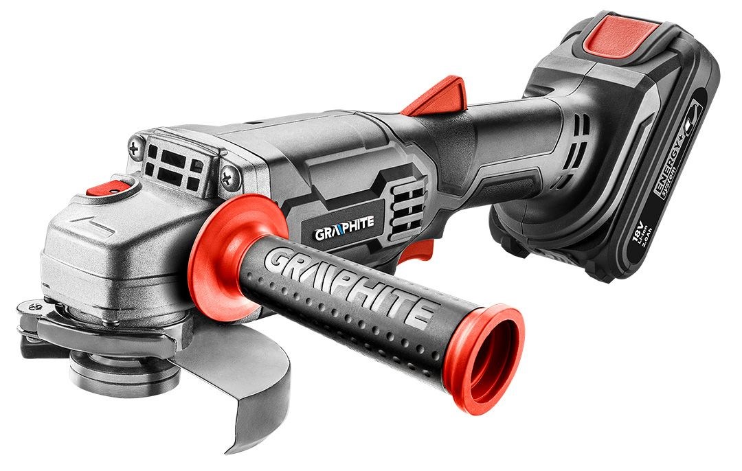Kutna brusilica GRAPHITE Energy+ 58G026 (akumulatorska, 125 mm, bez baterije)-2