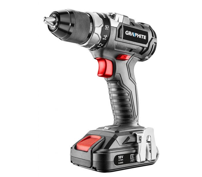 Aku bušilica odvijač GRAPHITE 58G019 Energy+ (18V, bez baterije)-3