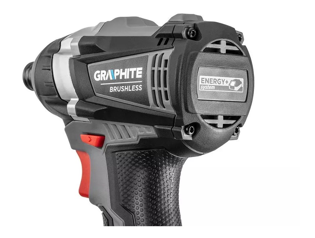 Udarni odvijač na baterije GRAPHITE Energy+ 18V (bez baterije, bez četkica)-3