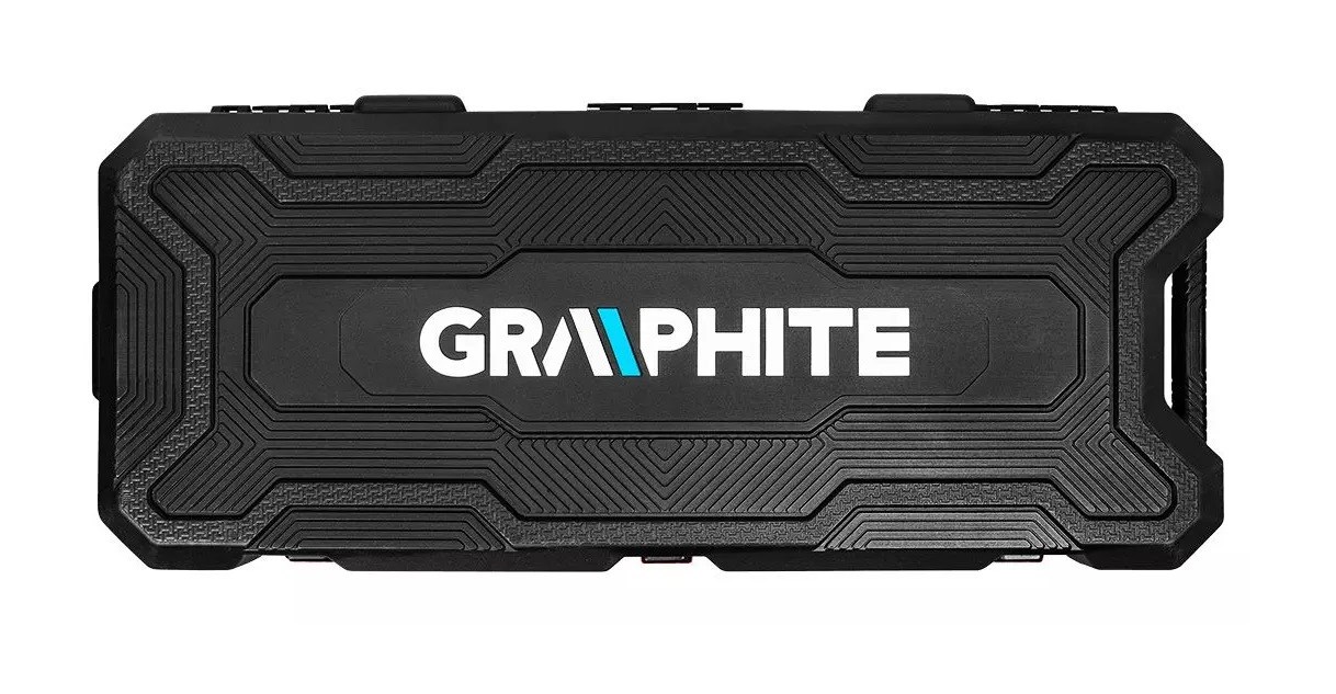 Čekić za rušenje GRAPHITE 1700W (hex prihvat 30mm, s kovčegom)-8