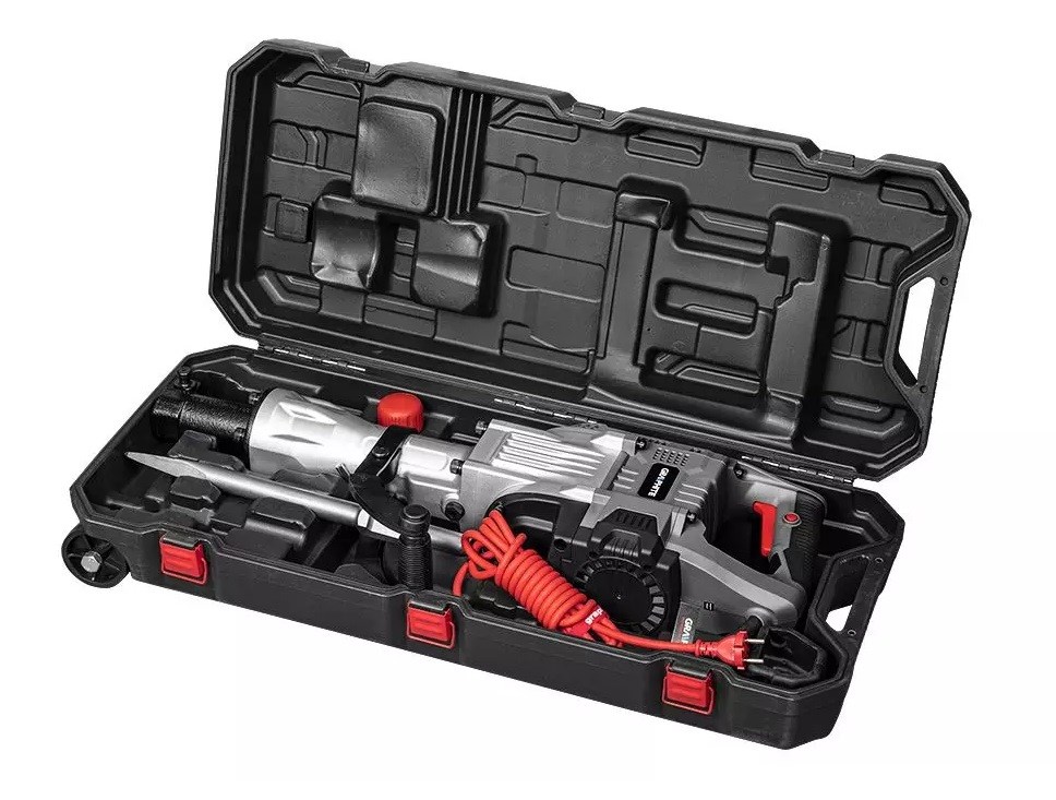 Čekić za rušenje GRAPHITE 1700W (hex prihvat 30mm, s kovčegom)-6