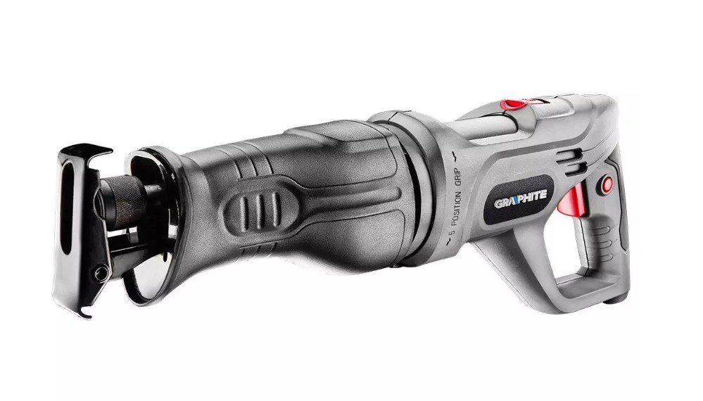 Sabljasta pila GRAPHITE 59G971 (900W, 20mm hod, 0-2600 o/min, kofer)-0