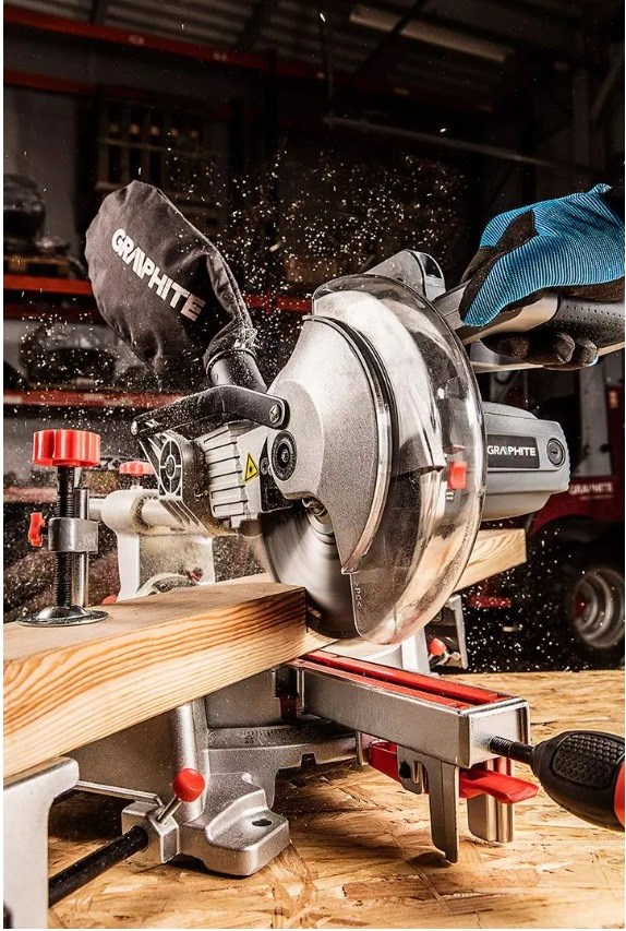 Kosa pila GRAPHITE 1800W (list pile 254x30 mm)-7
