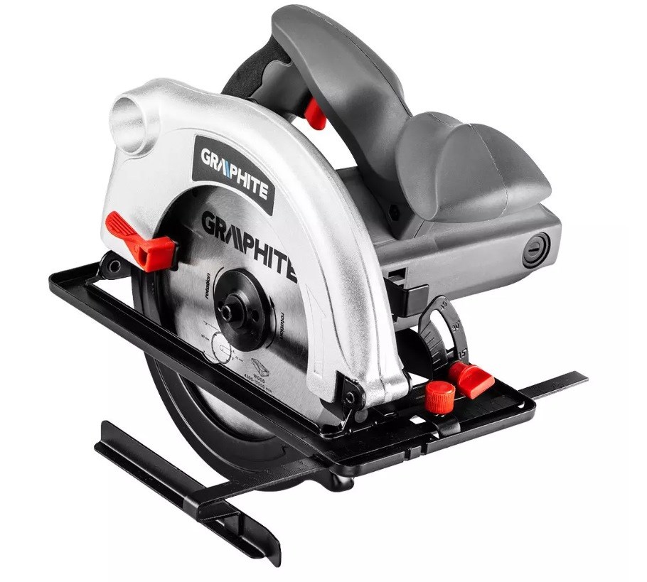 Kružna pila GRAPHITE 1200W (list pile 185mm, s kovčegom)-2