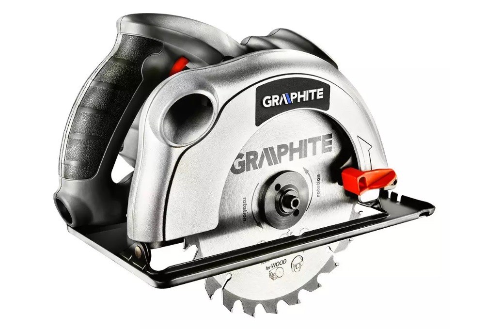 Kružna pila GRAPHITE 1200W (list pile 185mm, s kovčegom)-0
