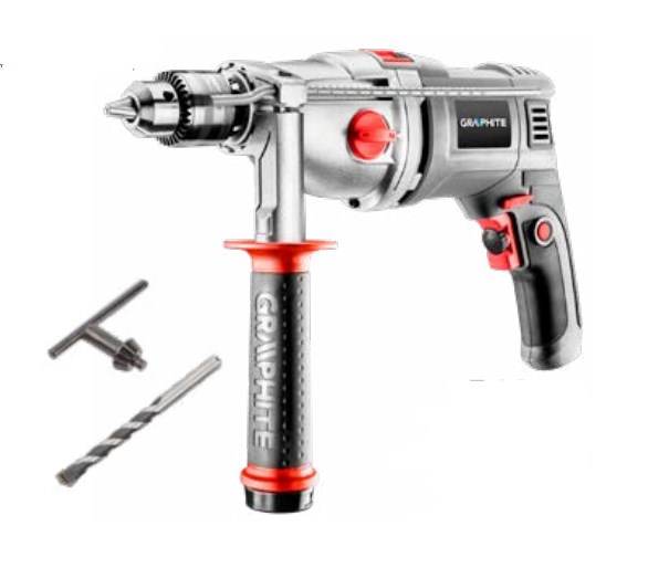 Rotacijski čekić GRAPHITE 58G722 (1050 W, 3000 RPM, s ključem)