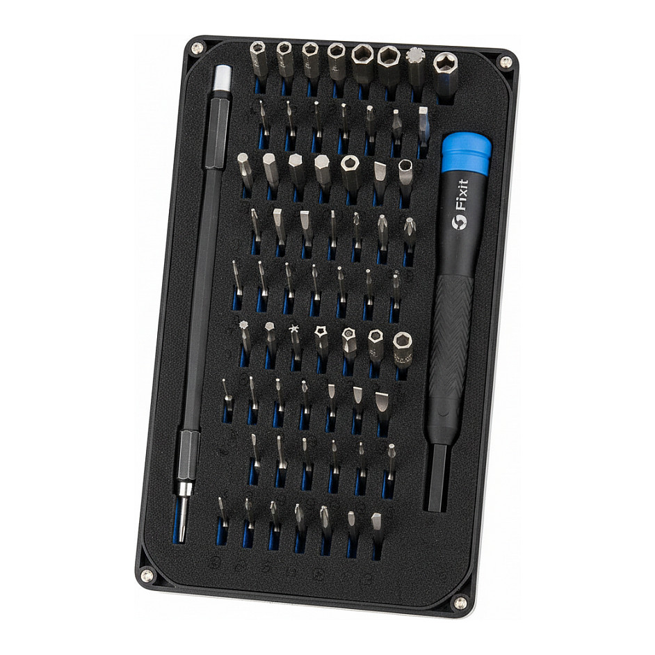 Set bitova za odvijač IFIXIT EU145299 (64 komada)-0