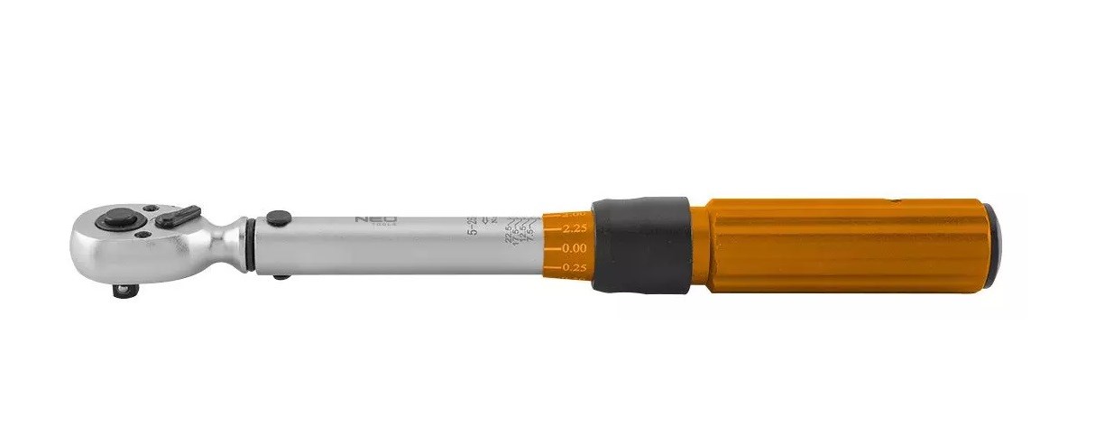 Moment ključ set NEO TOOLS 08-820 (1/4", 5-25 Nm, 21 kom)-2