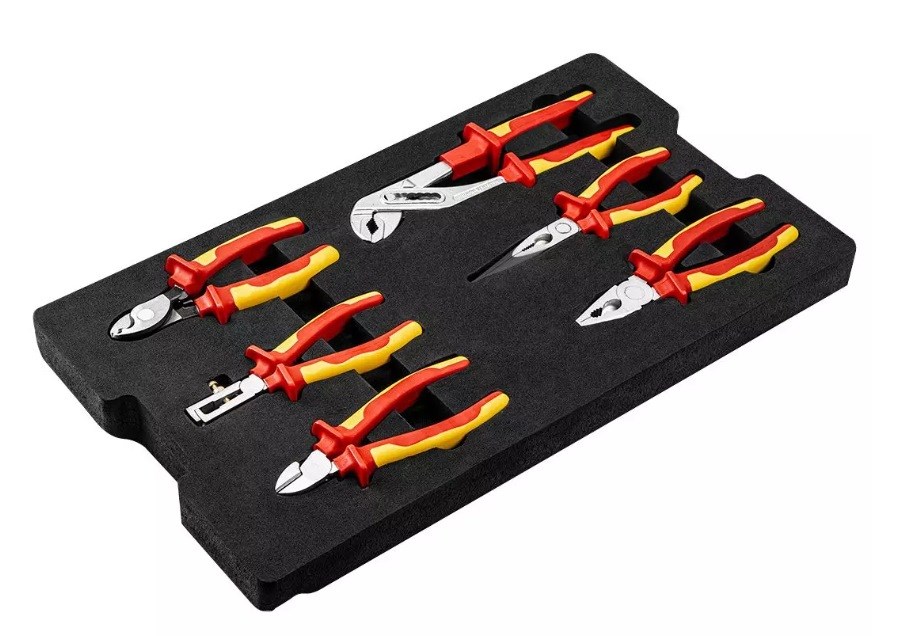 Kutija s alatom NEO TOOLS 01-311 za električare (52 kom, 22" kofer, IP67)-1