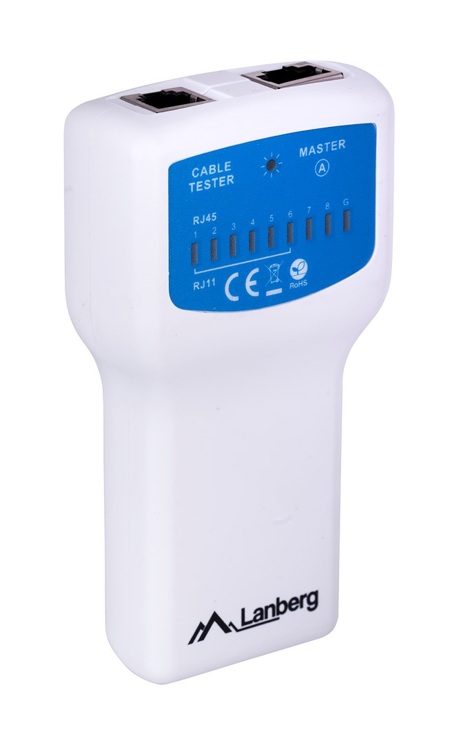 Testera za mrežni kabel Lanberg NT-0402 PoE testera plavi bijeli-6