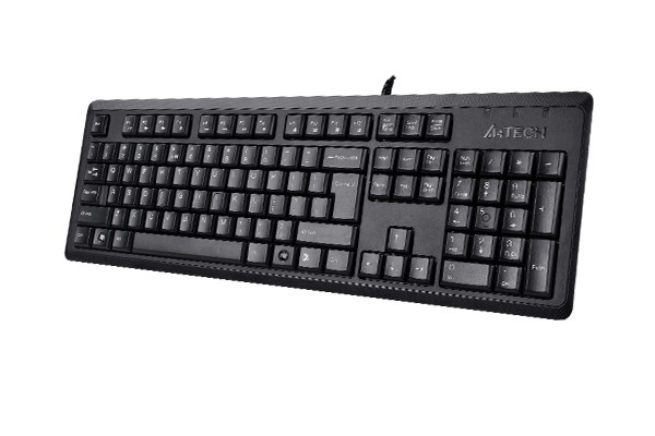 Tipkovnica A4TECH KR-92 (USB, QWERTY, engleski) crna – internacionalna non HR tipkovnica-2