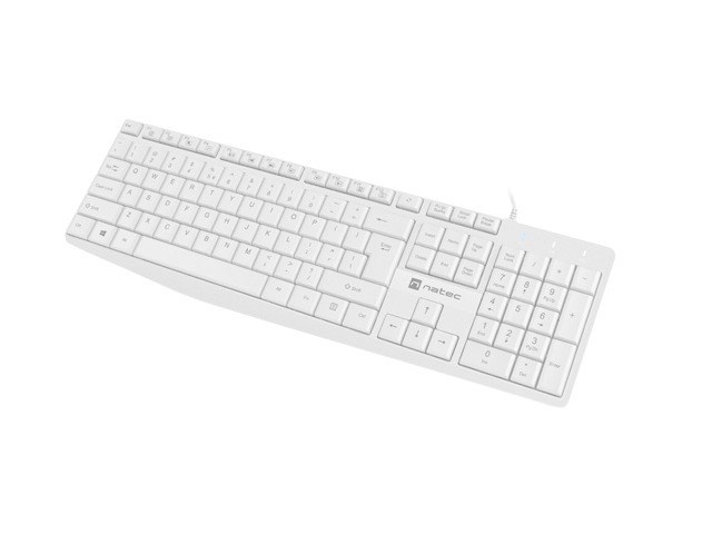 Tipkovnica NATEC Nautilus (US Slim) – internacionalna non HR tipkovnica-1