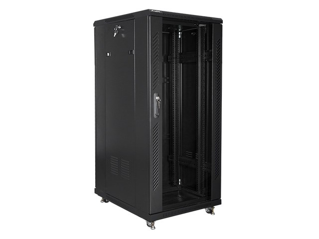 Ormar LANBERG (19", stojeći, 27U, 600 x 800) crni-2