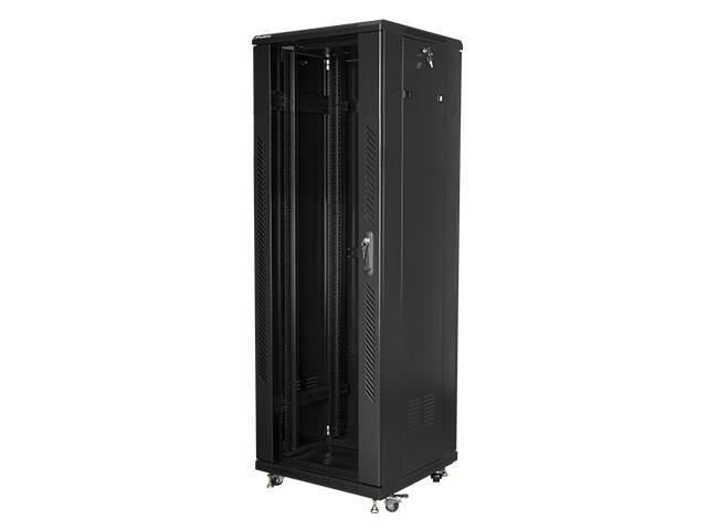 Mrežni ormar LANBERG FF01-6637-12B (19", stojeći, 37U, 600x600mm) crni