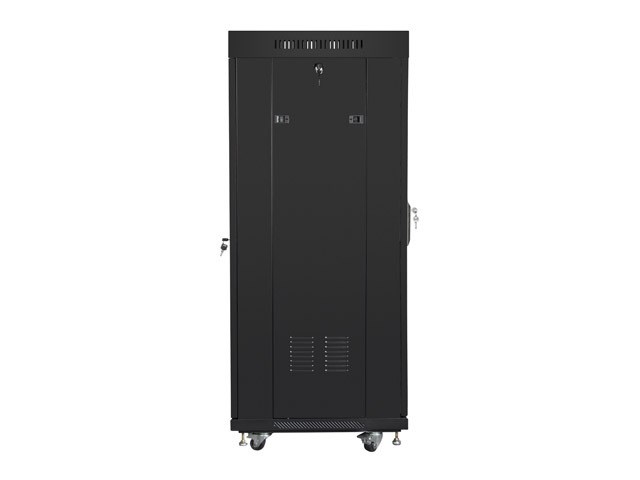 Rack kabinet LANBERG FREE STANDING 19" RACK CABINET 27U (tip free-standing, rack capacity 27U, built-in display LCD, product colour black, maximum weight capacity 800 kg, height 1431 mm, width 600 mm, depth 600 mm)-3