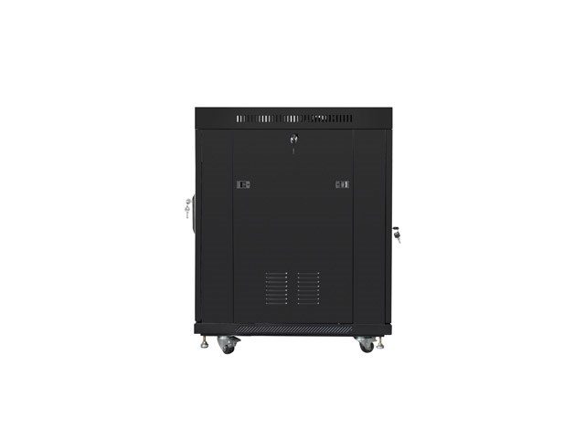 Slobodnostojeći ormar LANBERG 19" Rack Cabinet 15U (800 kg, crna boja, LCD, 898x600x800 mm)-4