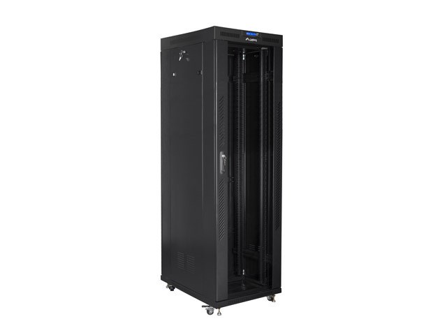 Ormar LANBERG (19", stojeći, 42U, 800 x 800) crni-2