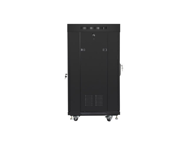 Samostojeći mrežni ormar LANBERG FF01-6622-12S (19", 22U, 600x600mm, nosivost 800kg, sivi)-1