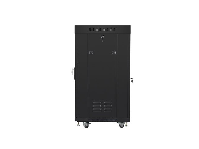 Samostojeći mrežni ormar LANBERG FF01-6622-12S (19", 22U, 600x600mm, nosivost 800kg, sivi)-4