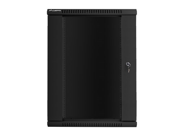 Zidni ormar LANBERG (19", 18U, 600 x 450, staklena vrata) crni-3