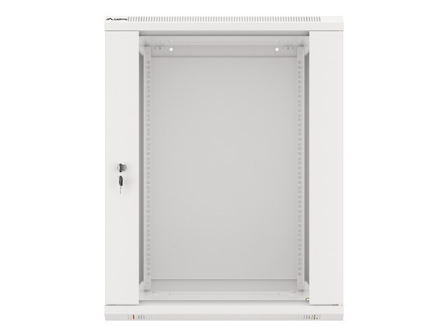 Ormarić za montažu na zid LANBERG 19'' 15U 600x600mm siva (staklena vrata)-1