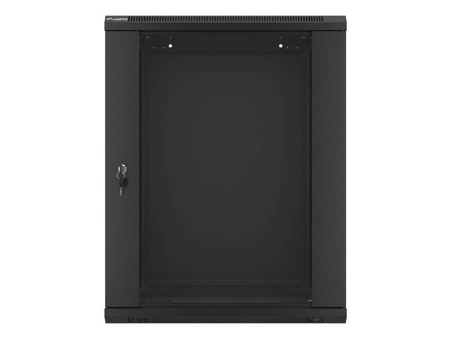 Zidni ormar LANBERG (19", 15U, 600 x 450, staklena vrata) crni-2