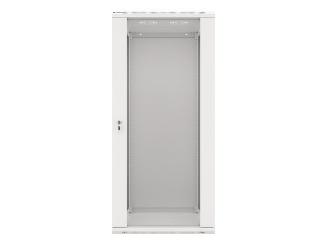 Mrežni ormar LANBERG WF01-6627-10S 19" 27U (600x600mm, zidni, staklena vrata, sivi)-3