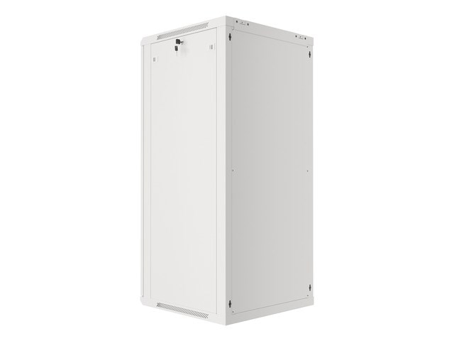 Mrežni ormar LANBERG WF01-6627-10S 19" 27U (600x600mm, zidni, staklena vrata, sivi)-8