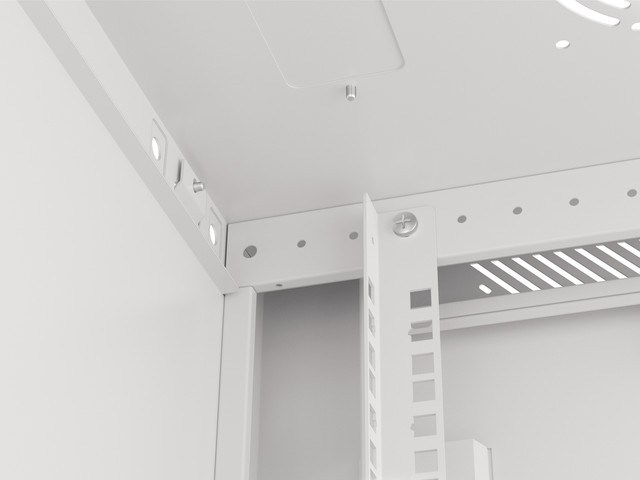 Zidni ormar LANBERG (19", 22U, 600 x 450) sivi-2