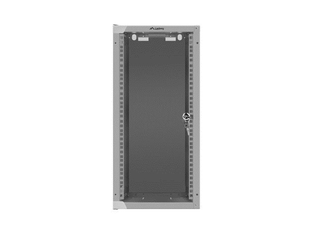 Zidni ormar LANBERG WF10-2312-10S (12U, za montažu na zid) sivi-1