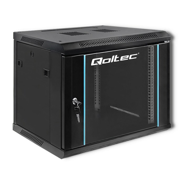 Serverski ormar QOLTEC 54463 (19", 9U, 600 x 500 x 450)