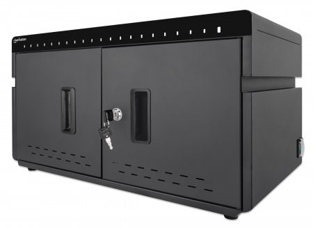 Punjač MANHATTAN 20-Port USB-C Desktop Charging Cabinet (USB Type-C, 20 uređaja, crna boja)-0