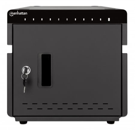 Ormarić za punjenje MANHATTAN 10-Port USB-C Desktop (10x USB-C, PD 3.0, zaključavanje)-2