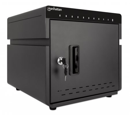 Ormarić za punjenje MANHATTAN 10-Port USB-C Desktop (10x USB-C, PD 3.0, zaključavanje)-1
