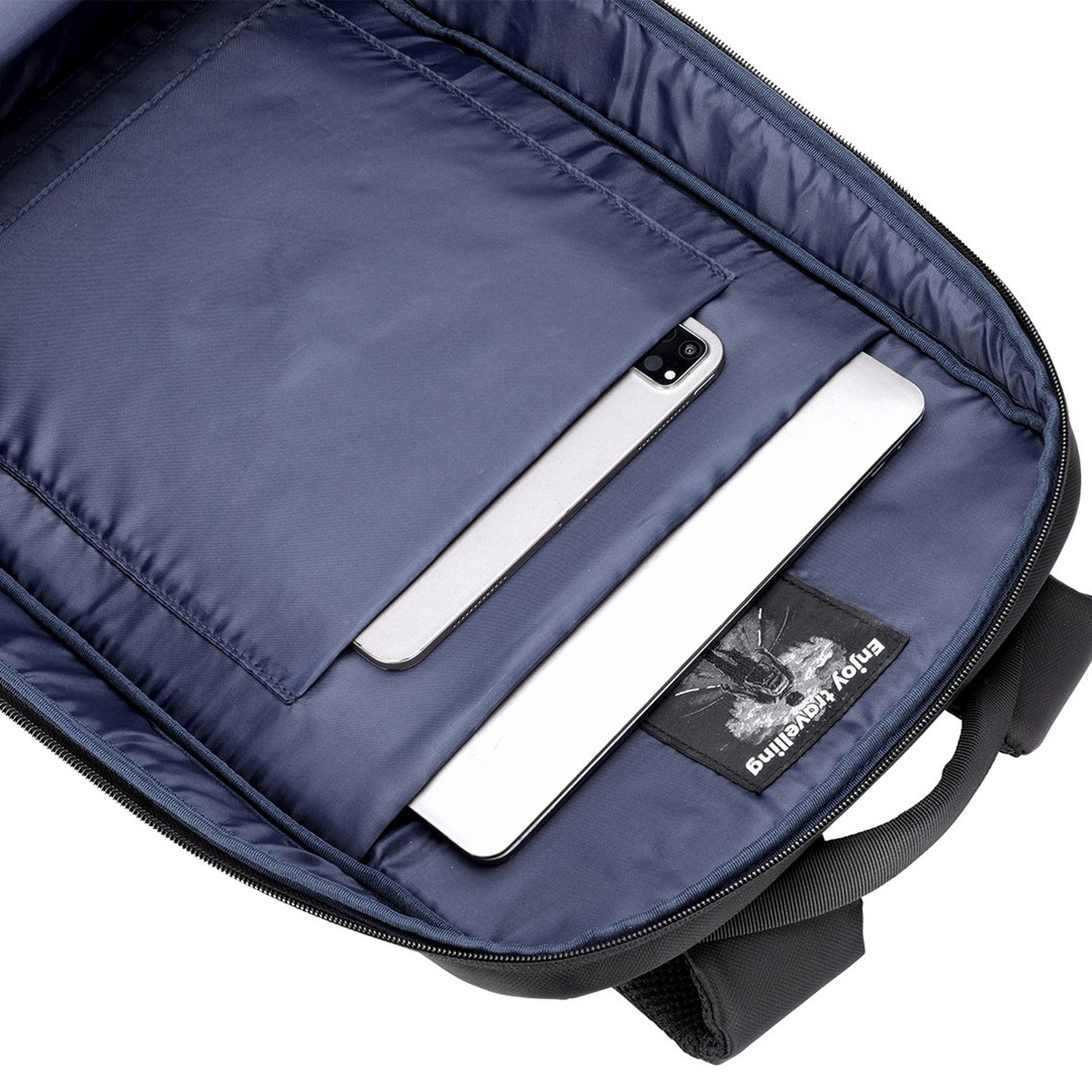 Ruksak MODECOM ACTIVE 15.6" (materijal eco leather, poliester, maksimalna veličina ekrana 39.6 cm, boja crna)-9