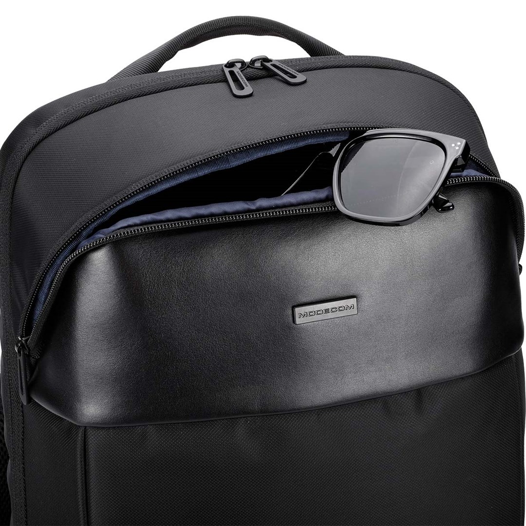Ruksak MODECOM ACTIVE 15.6" (materijal eco leather, poliester, maksimalna veličina ekrana 39.6 cm, boja crna)-7