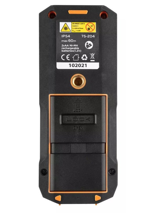 Laserski daljinomjer NEO TOOLS 75-202 (domet 60m, IP54)-1