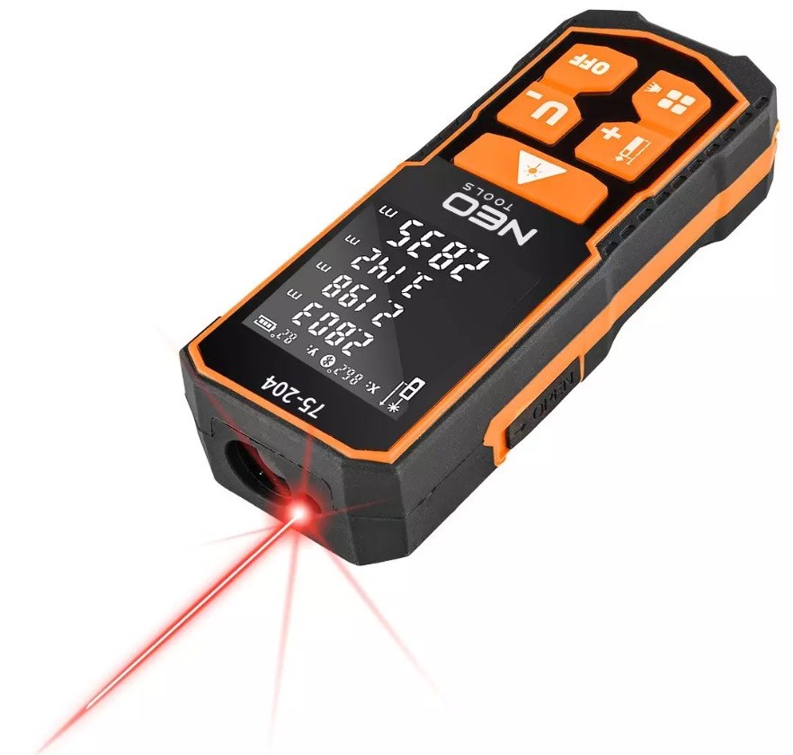 Laserski daljinomjer NEO TOOLS 75-202 (domet 60m, IP54)-3