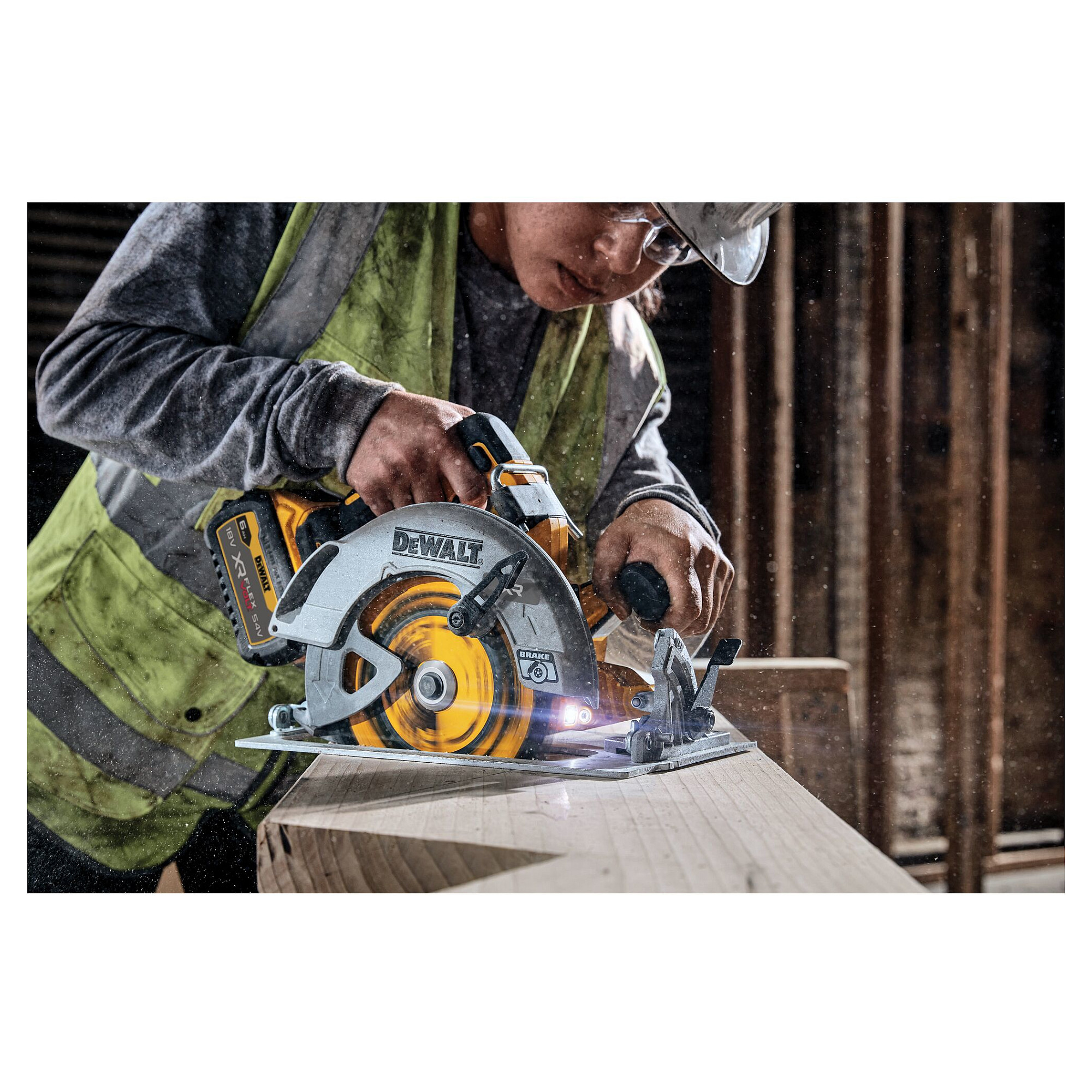 Pilarka DEWALT FLEXVOLT ADVANTAGE 190mm TSTAK DCS573NT (18V)-9