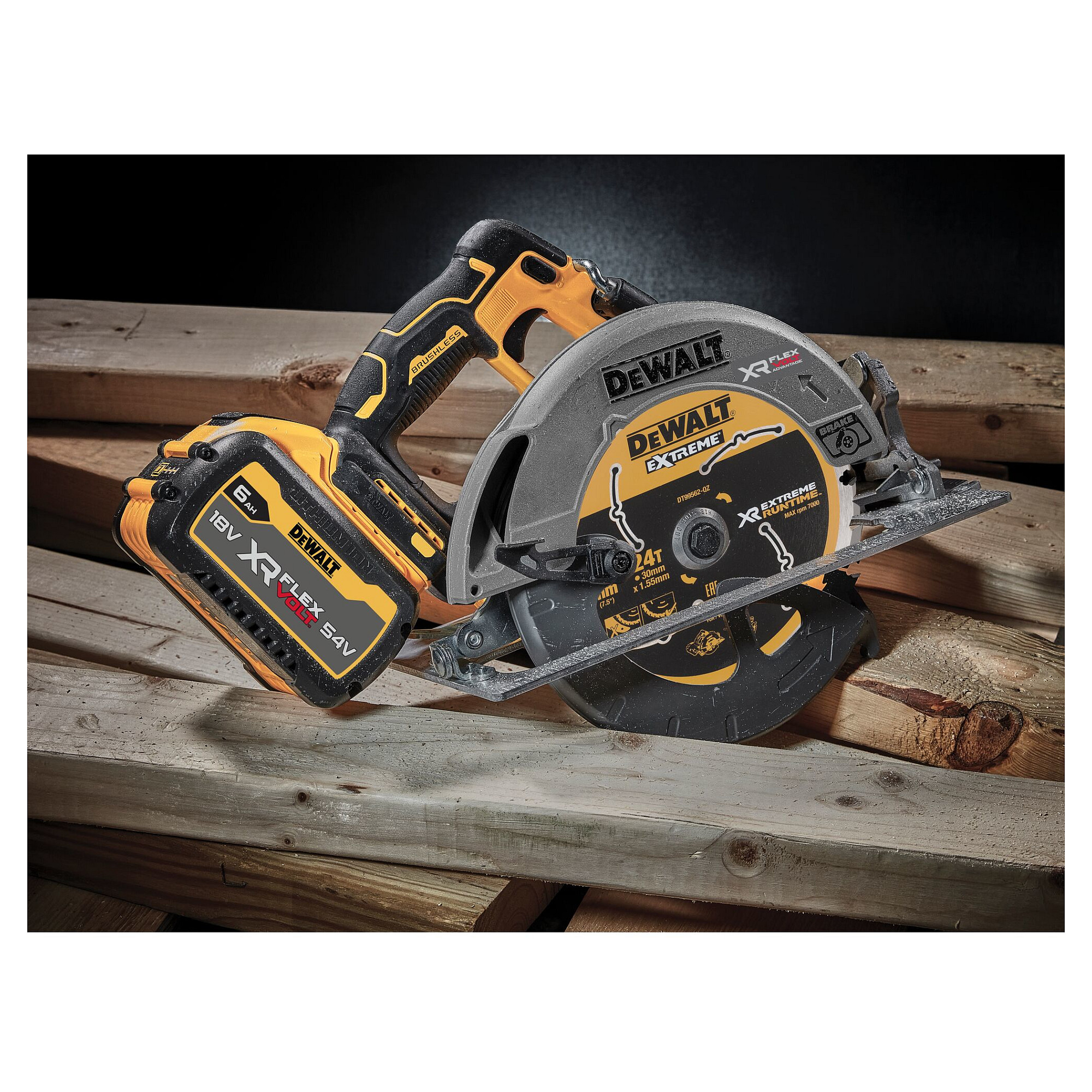 Pilarka DEWALT FLEXVOLT ADVANTAGE 190mm TSTAK DCS573NT (18V)-10