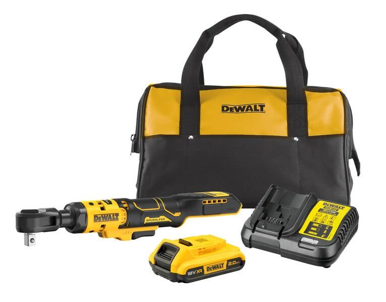 Grzechotka DEWALT DCF512D1 (18V, 1/2", 95Nm, 1x2,0Ah, s torbom)-1