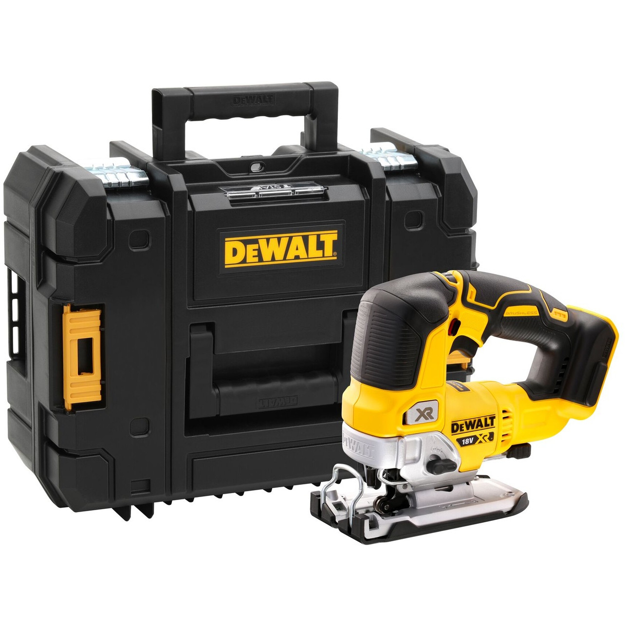 Stiksav DEWALT DCS334NT-XJ (bežični, LED svjetlo, promjena pile bez alata, težina 2.1 kg, maksimalna brzina 3200 spm)-0